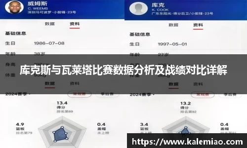 库克斯与瓦莱塔比赛数据分析及战绩对比详解